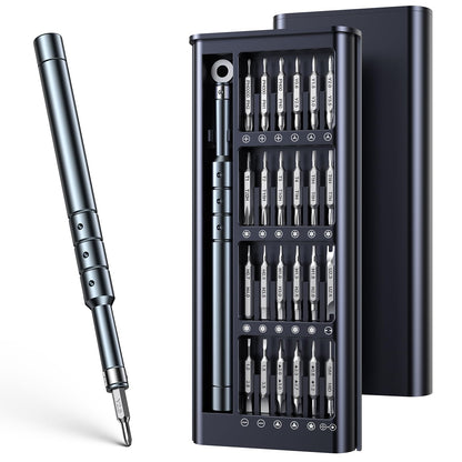 JOREST 52-IN-1 Precision Screwdriver Set, Mini Repair Tool Kit with Torx for Macbook, Computer, Laptop, iPhone, PS5, Xbox, Switch, Glasses, Watch, Ring Doorbell, Electronic, Small Gift Gadget for Men