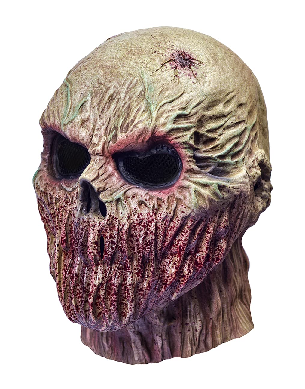 RAPGET Horror Mask Zombie Mask Creepy Mask Old Man Mask Halloween Novelty Costume Party Latex Full Head Mask