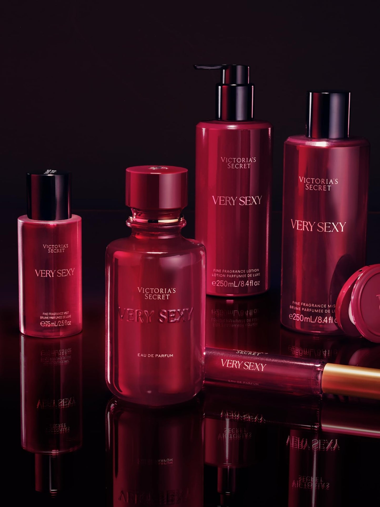 Victoria's Secret Very Sexy Body Spray for Women, Notes of Vanilla Orchid, Sun-Drenched Clementine, Wild Blackberry, Very Sexy Collection (2.5 oz)