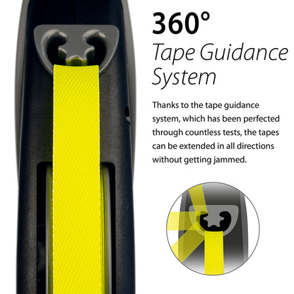 flexi Giant Professional L Tape 10 m black/neon yellow