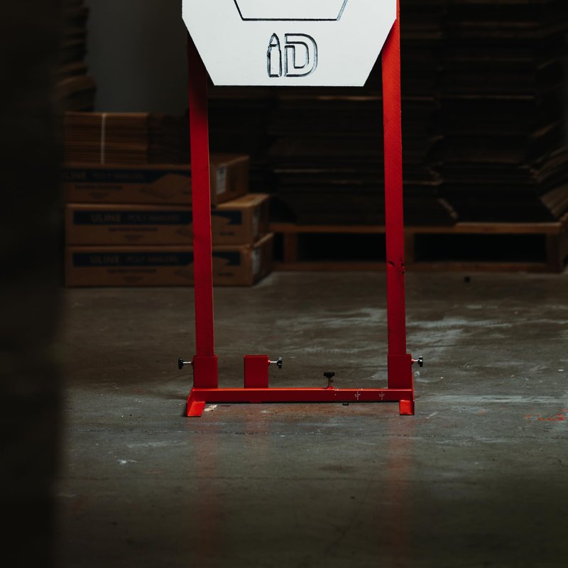 Adjustable Infinity Target Stand – Heavy-Duty, Stable, and Portable Shooting Target Stand with Adjustable Height & Width for Precision Practice