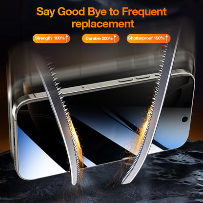 [2 Pack] Privacy Screen Protector for iPhone 11/XR, YMHML Tempered Glass Anti-Spy Bubble Free Case Friendly Easy Installation Film for iPhone 11/XR 6.1 Inch