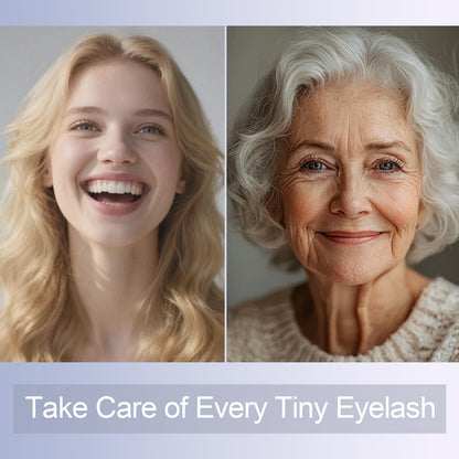 Black Washable Metal Mascara Wand, Waterproof Iron Wand Mascara Tubing, Natural Length Slim Volume Buildable Formula, Separated Lashes, Long Lasting Smudge-Proof No Flaking Tint