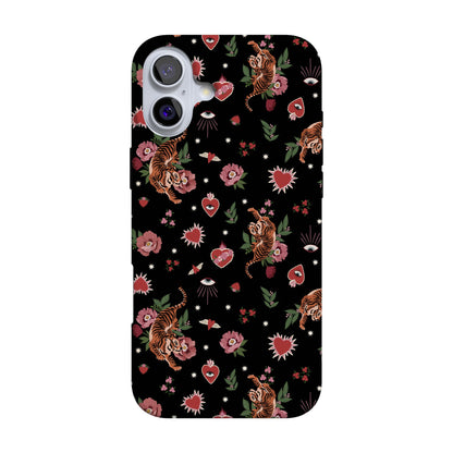 Casely iPhone 16 Case | Compatible with MagSafe | Classic Ultra-Slim Design (Sage Garden | Green Floral)