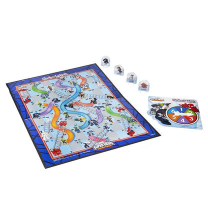 Hasbro Gaming Chutes and Ladders: Marvel Spider-Man Edition Board Game for Kids 2-4 Players, Preschool Games, Ages 3 and Up (Amazon Exclusive)