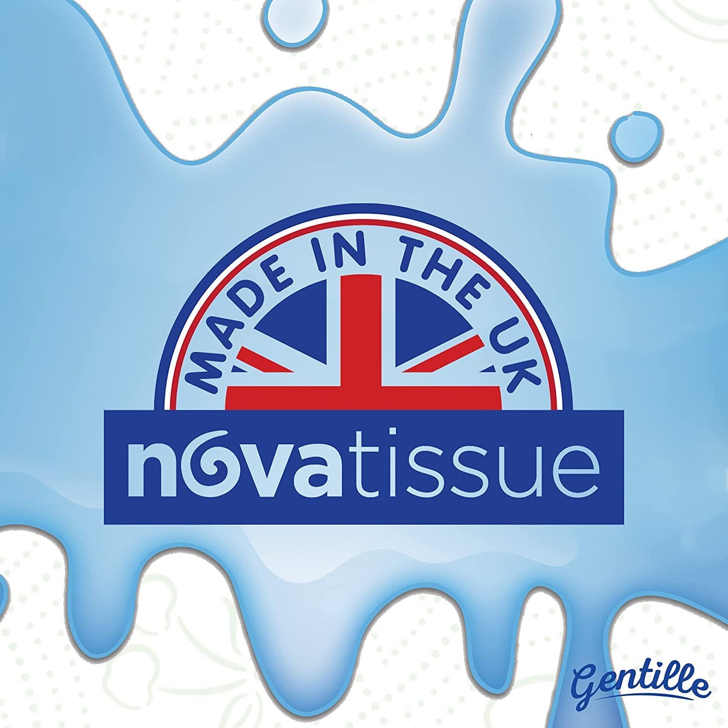 Gentille Twin Kitchen Roll | 3 Ply Thickness | Thick, Strong, Absorbent Paper | UK Made (24)