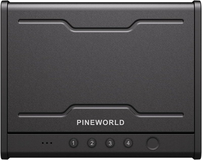 Biometric Gun Safe for Handgun - Quick Access Pistol Safe with Fingerprint & Voice Navigation | Interior Light, Mute Mode, Steel Cable Included