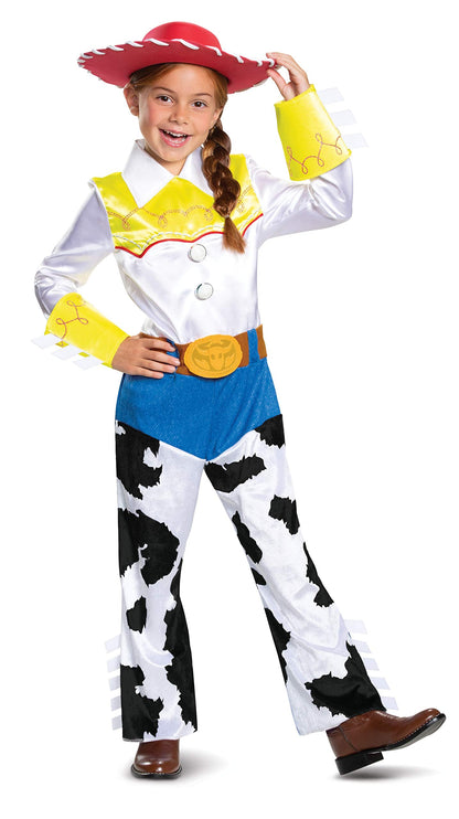 Disguise Disney Pixar Jessie Toy Story 4 Deluxe Girls' Costume Multi, Small (Ize/4-6X)