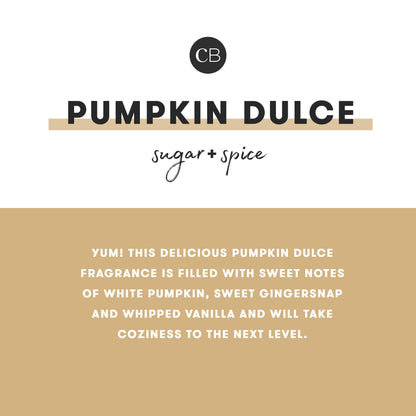 Capri Blue Holiday Mercury Jar Candle - Soy Blend - Fall Candles for Home Scented with White Pumpkin, Nutmeg & Vanilla - Pumpkin Candle for Fall Decor - Signature (Pumpkin Dulce, 19 oz)