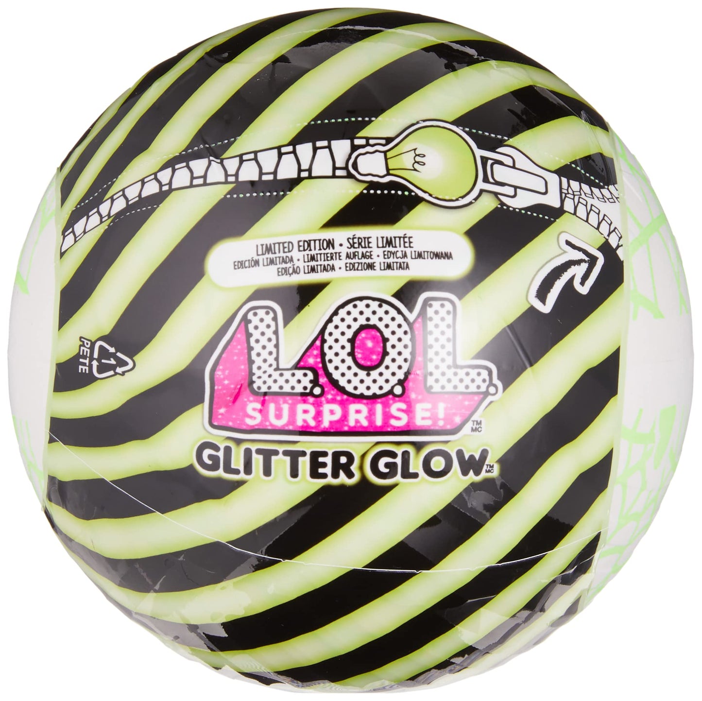L.O.L. Surprise! Glitter Glow Doll Enchanted B.B. with 7 Surprises in Paper Ball
