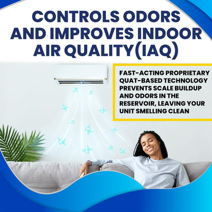 HVAC GUYS – Flow Treat Tabs - 2400 Tablets | AC Drain Line Cleaner | Prevents Odors, Keeps HVAC Drain Pan Clean, Prevents Overflow | One Tablet Lasts up to 4 Weeks