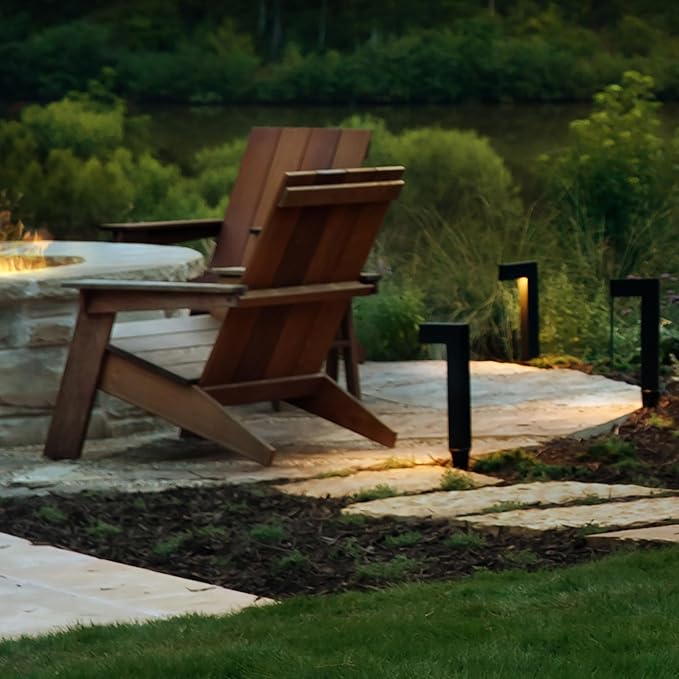 Hinkley Atlantis 15014MZ-LL Small LED Low Voltage Landscape Pathway Light - 12v, Dimmable, Solid Brass - Matte Bronze
