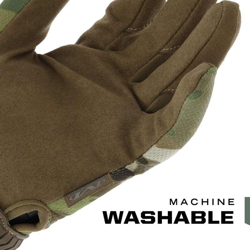 Mechanix Wear Original Tactical Glove - High Performance Anti-Slip Grip Safety Gloves - Impact Resistant & Touchscreen Capable - Large - MultiCam Camouflage