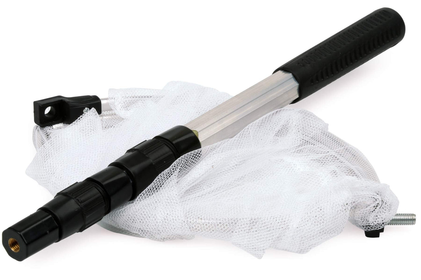 Insect and Butterfly Net with 12" Ring, 24" Net Depth, Handle Extends to 36 Inches