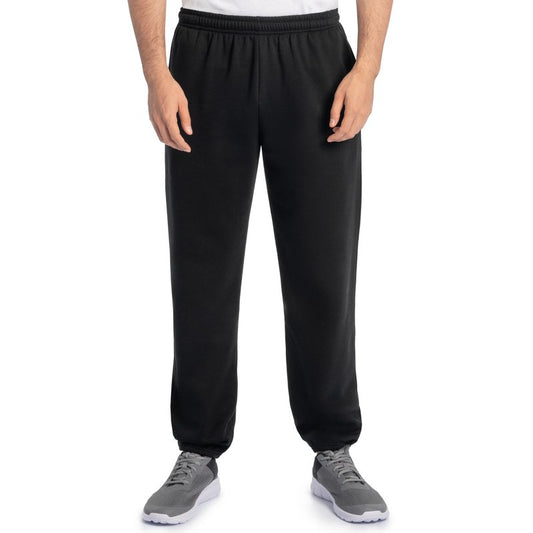 Fruit of the Loom mens Eversoft Fleece & Joggers (Regular Big Man) Sweatpants, Elastic Bottom - Blue, X-Large US