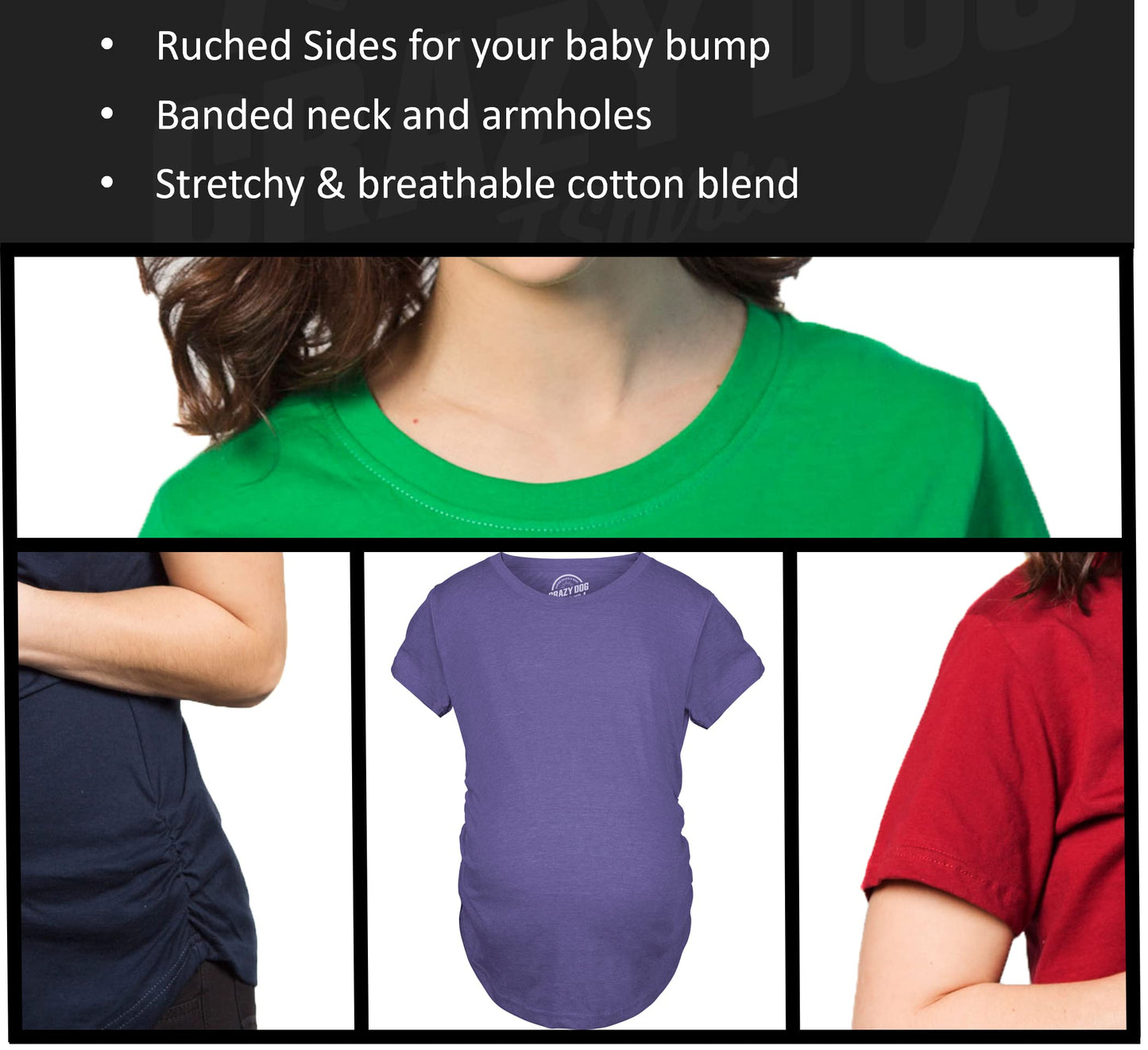 Maternity Witch Baby Bump Skeleton Cute Pregnancy T Shirt Halloween Night Funny Graphic Pregnancy Tee Halloween Maternity Wear Funny Maternity Shirts Black - XL