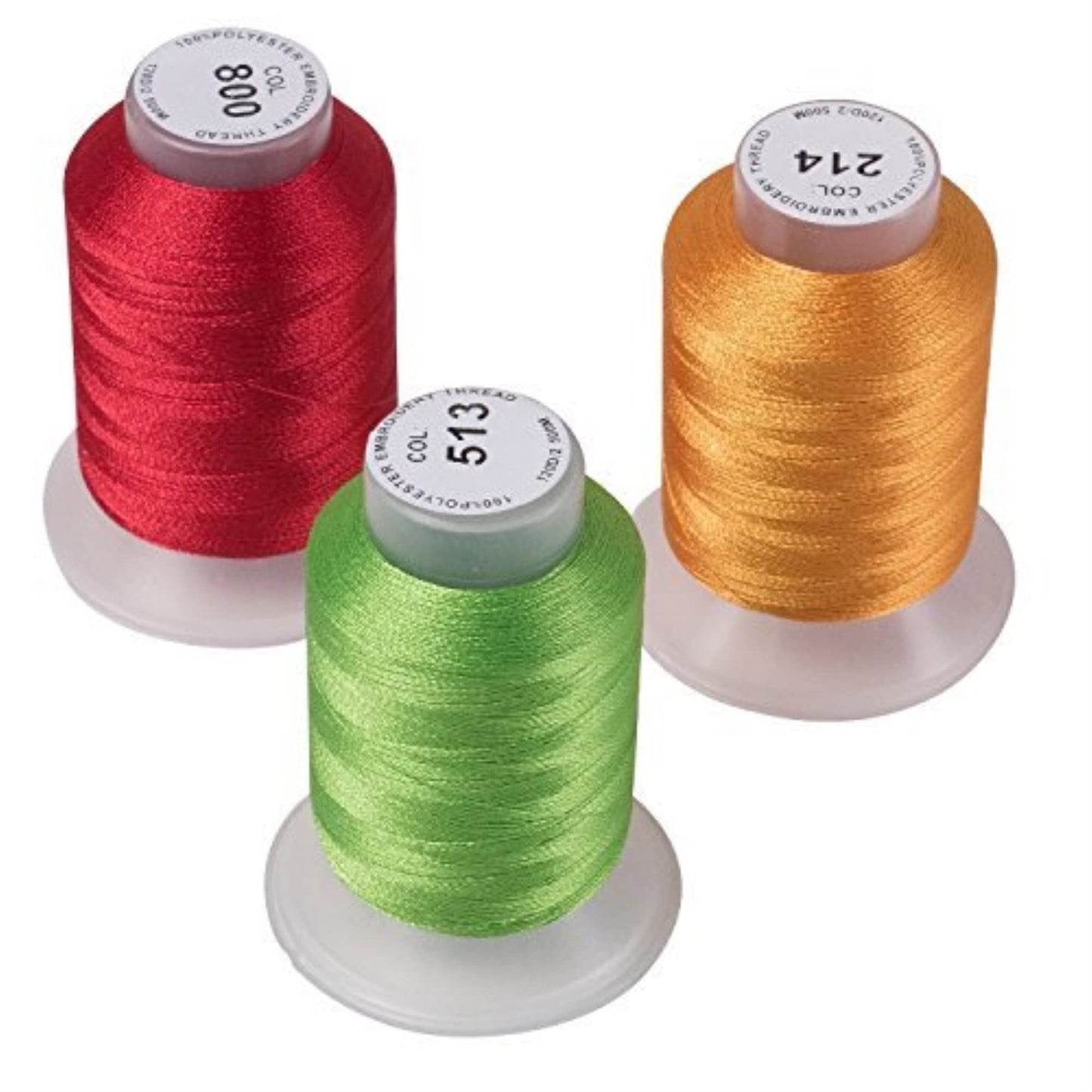 63 Brother Colors Embroidery Machine Thread