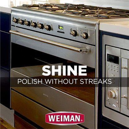 Weiman Stainless Steel Cleaner & Polish, 12 fl oz (355ml)