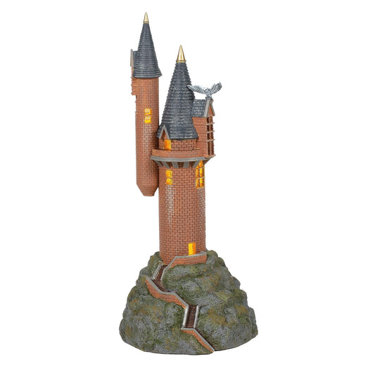Department 56, Glass Stone Harry Potter Village the Owlery Lit Building, 10.63 Inch, Multicolor
