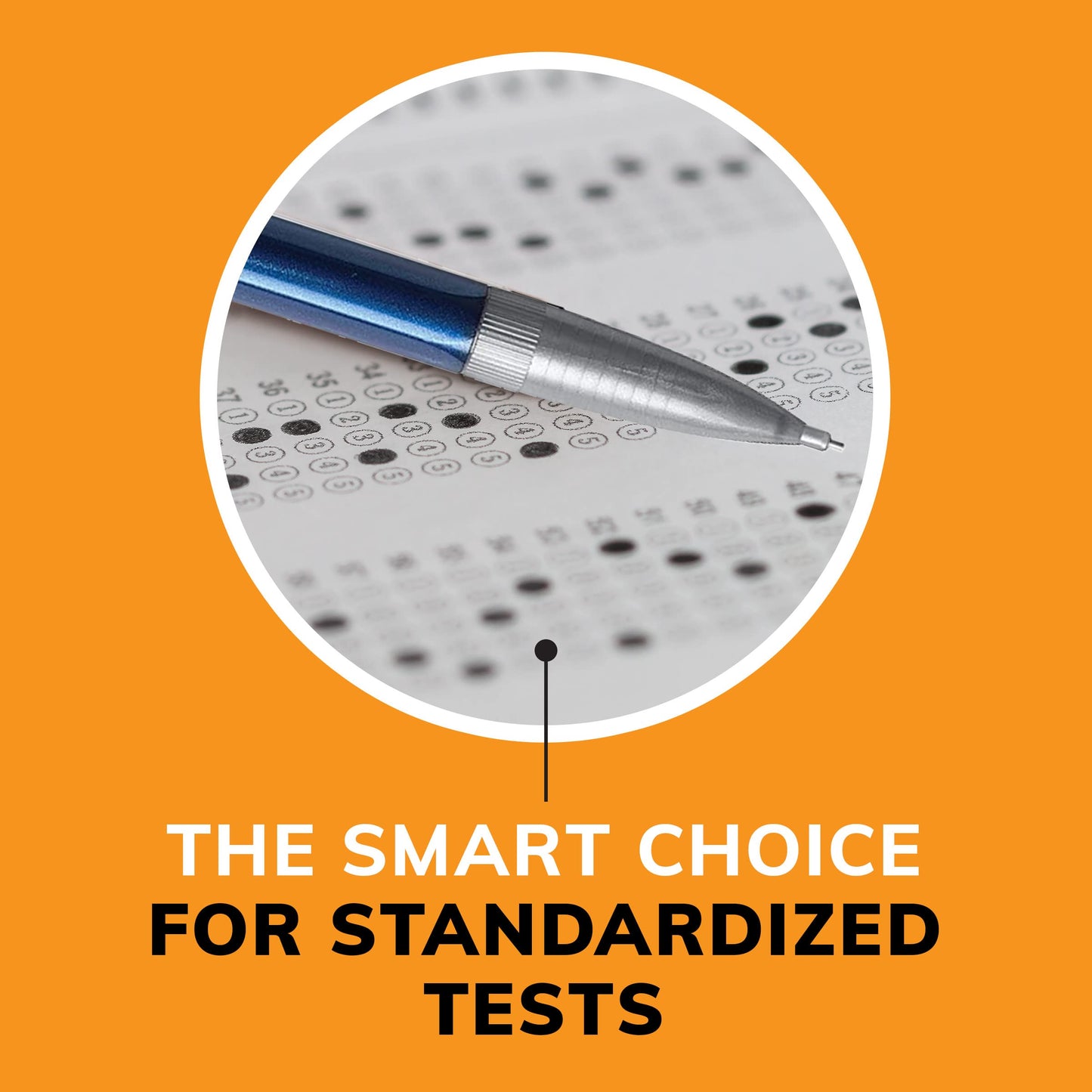 BIC Mechanical Pencil Variety Pack, Number 2 Mechanical Pencils With Erasers, Fine Point (0.5mm), Medium Point (0.7mm) and Thick Point (0.9mm), 60 Count, Bulk Mechanical Pencils for School or Work