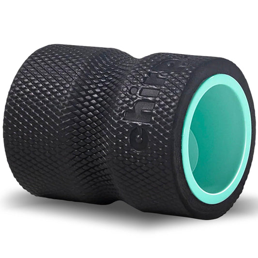 Chirp Wheel Foam Roller - Targeted Back & Neck Pain Relief, Muscle Massage, Trigger Point Therapy, High-Density Foam Tool for Physical Therapy, Stretching & Exercise, 500lbs Capacity, 4 Inch Mint