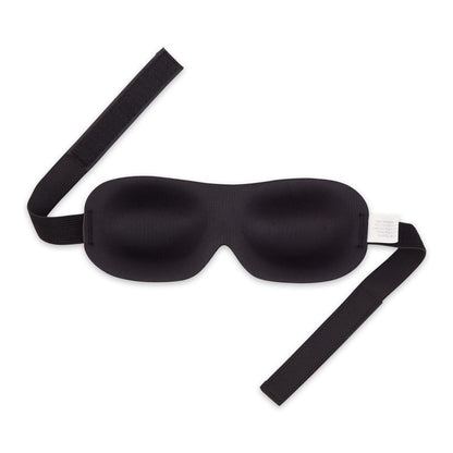 Bucky Ultralight & Comfortable Contoured Sleep Eye Mask, Gold Eyelash, One Size,5824