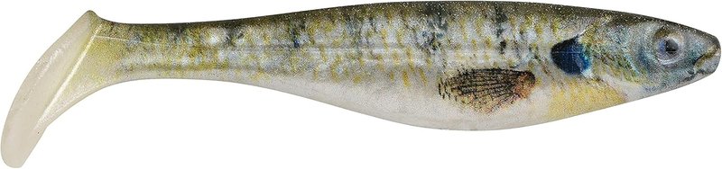 Berkley PowerBait Champ Swimmer Fishing Soft Bait - Realistic Action, 4-Inch, Natural Colors