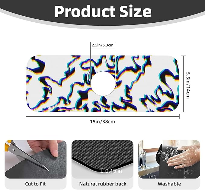 Faucet Draining Mat For Kitchen Sink