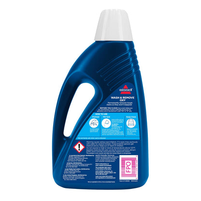 BISSELL Wash & Remove Deep Clean + Oxy, Carpet Stain Remover, Carpet Cleaner Solution, Upholstery Shampoo for Use with All Leading Upright Carpet Washers, 1.5L, 1265E