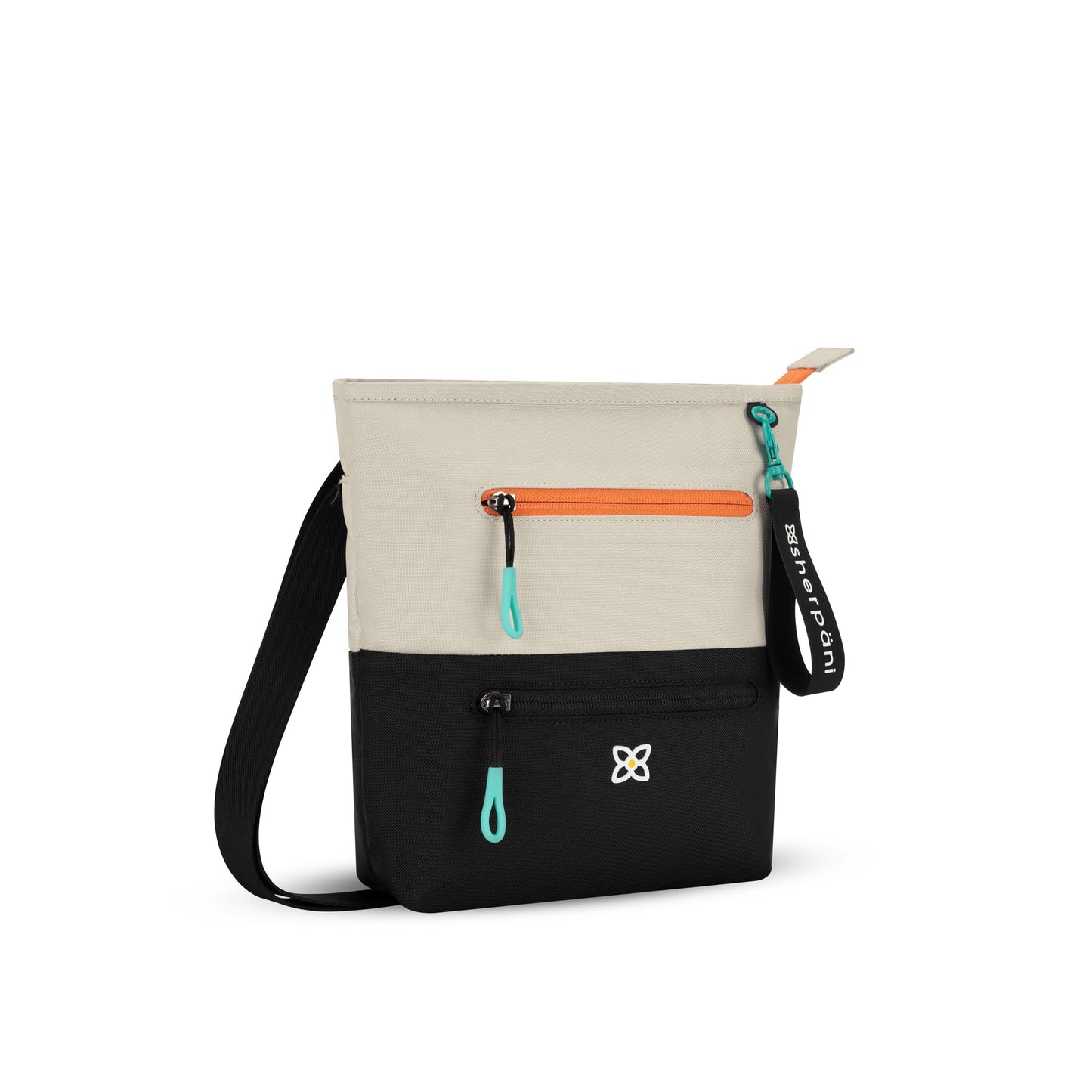 Sherpani Sadie, Nylon Crossbody Bag, Lightweight Shoulder Bag, Travel Cross Body, Crossbody Purse for Women, RFID Protection, Removable Coin Purse, Travel Gift (Chromatic Classic)