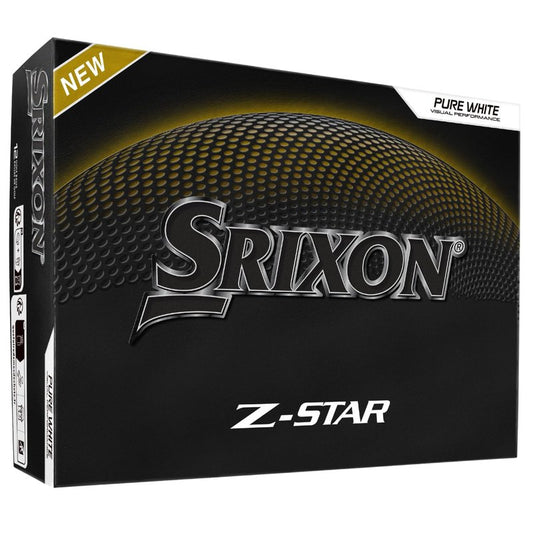 Srixon Z-Star Golf Balls, Z-Star 9, White