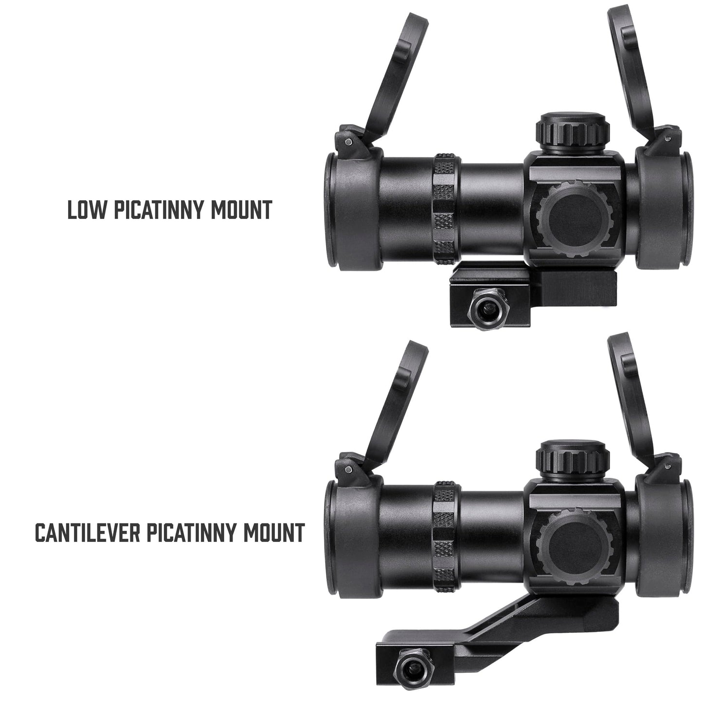 Barska 1x30mm Red Dot Sight – 3.5 MOA, Adjustable Brightness, for Handguns, Rimfire Rifles, Shotguns, Crossbows, with Weaver Mount & Multi-Coated Optics