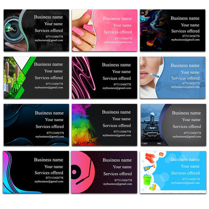 Business Cards Custom Personalised Printed Business Card