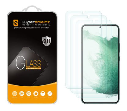 Supershieldz (3 Pack) Designed for Samsung (Galaxy S23 FE) [FE Model Only] Tempered Glass Screen Protector, 0.33mm, Anti Scratch, Bubble Free