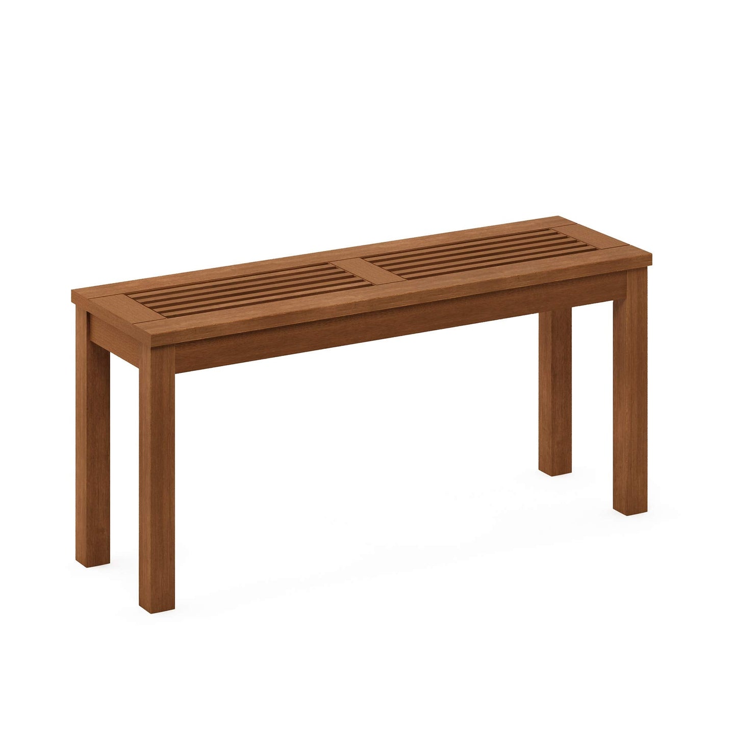 Furinno FG181110-C Tioman Outdoor Backless Bench, Natural,1-Pack