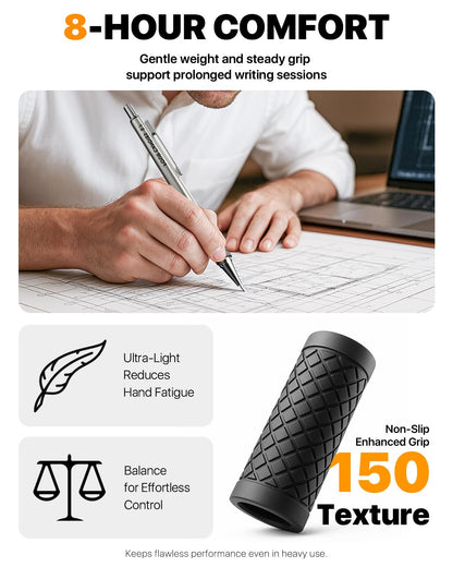 Four Candies Metal Mechanical Pencil Set - 3PCS 0.7mm Art Mechanical Pencils & 360PCS HB Lead Refills & 3PCS Erasers & 9PCS Eraser Refills, Drawing Mechanical Pencils for Writing, Sketching-With Case