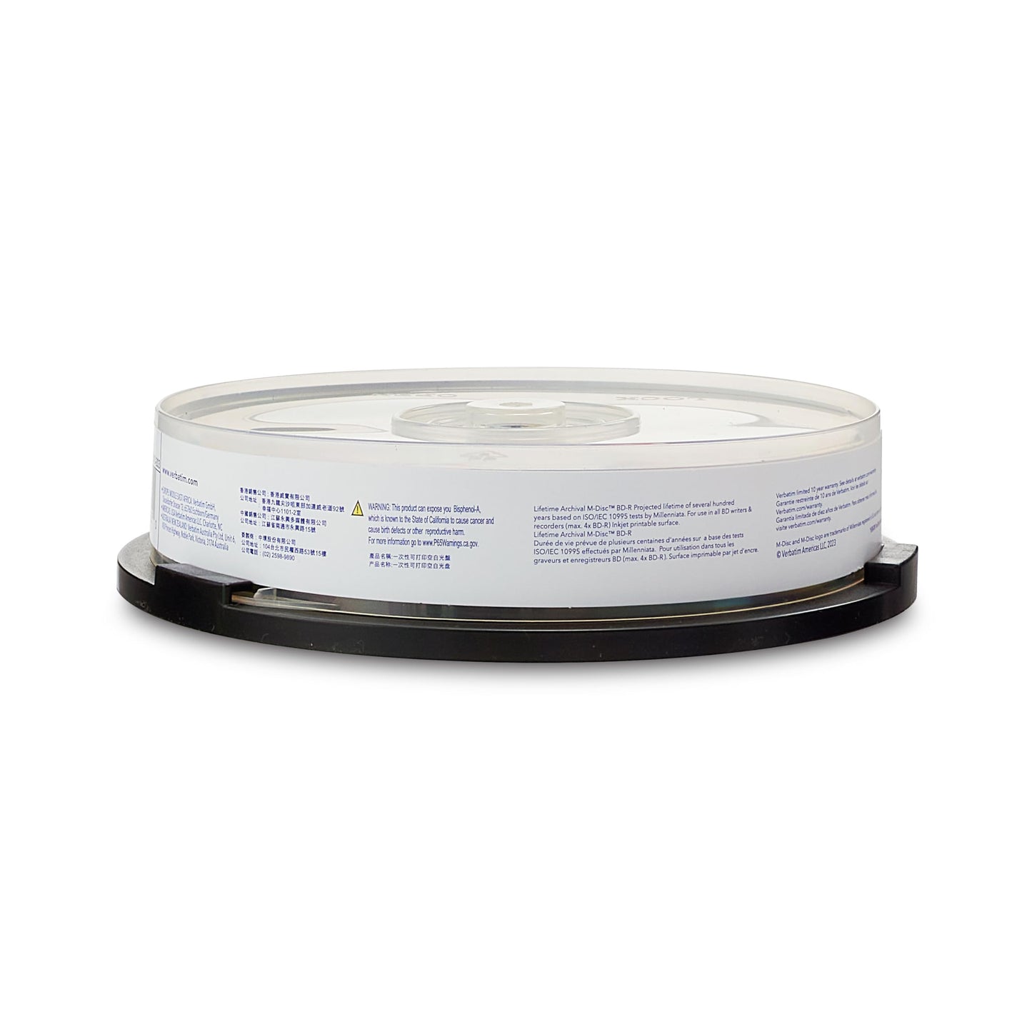 Verbatim 43825 25GB 4x M-Disc BD-R - 10 Pack Spindle