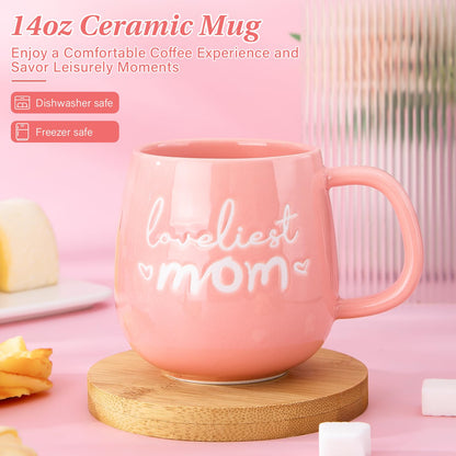 Best Friend Birthday Gifts for Women, Friendship Gifts for Women, Unique Birthday Valentines Day Gift Ideas for Her, Friends Female, Besties, BFF Ceramic Marble Coffee Mug Gift Box Printed Gold 14 oz