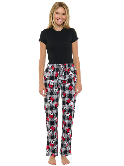 Disney Womens Lounge Pants Pajama Bottoms Plus Size (Minnie Mouse, 4X)