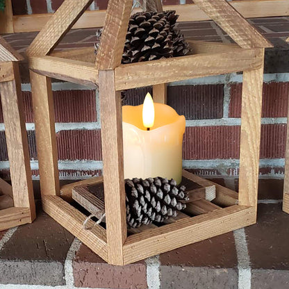 Homemory Real Wax Battery Operated Tea Light Candles with Timer, 5X5CM,300+Hour Realistic Black Wick Battery Operated Candles, Set of 6 for Wedding, Party and Holiday Decoration (Battery Included)