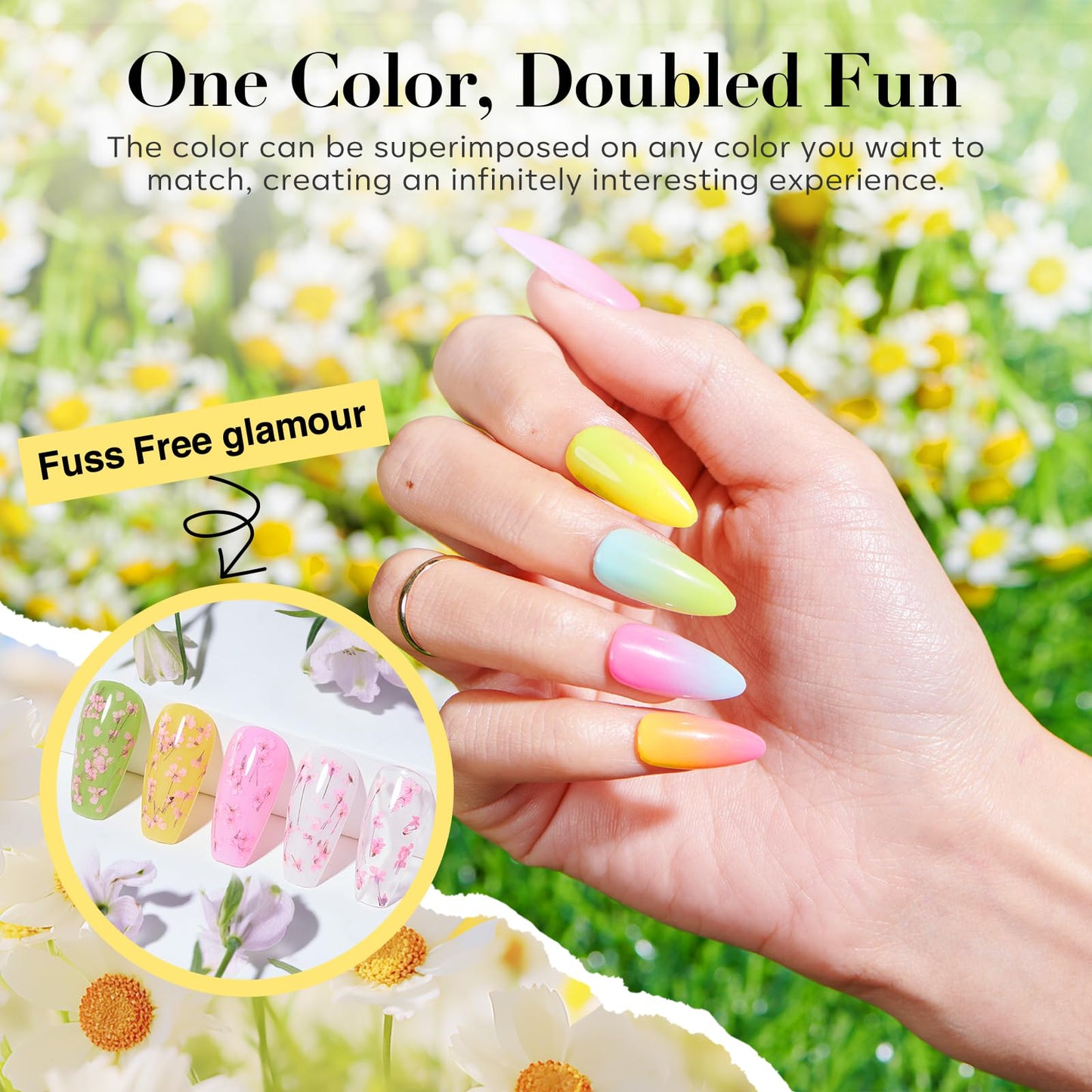 AZUREBEAUTY Dip Powder Nail Kit Starter, All Season Skin Tone Nude Brown 4 Colors Acrylic Dip Powder Liquid Set with Base/Top Coat Activator for French Nail Art Manicure DIY Salon Gifts
