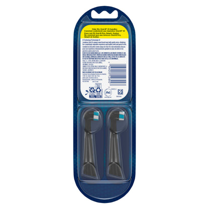 Oral-B iO Series Ultimate Clean Electric Toothbrush Replacement Brush Heads for an Oral-B Electric Toothbrush, 2 count, White