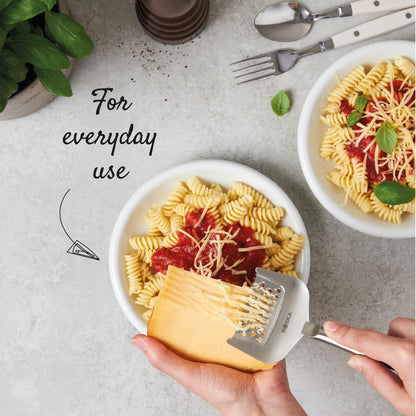 Boska Stainless Steel Grater - Cheese Grater Copenhagen Best for Hard Cheese, Citrus, and Vegetables - Multifunctional Rust-Proof Shredder - Manual Handheld - 10 Year Warranty