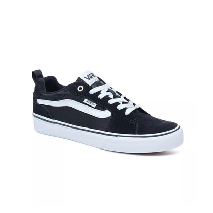 Mens Vans Size 9.5, Filmore Sneaker Black & White Suede & Mesh Canvas Lace Up Shoes, Low Top Men's Trainers, Lightweight Men's Shoes by Vans Active Wear Range (9.5 UK)