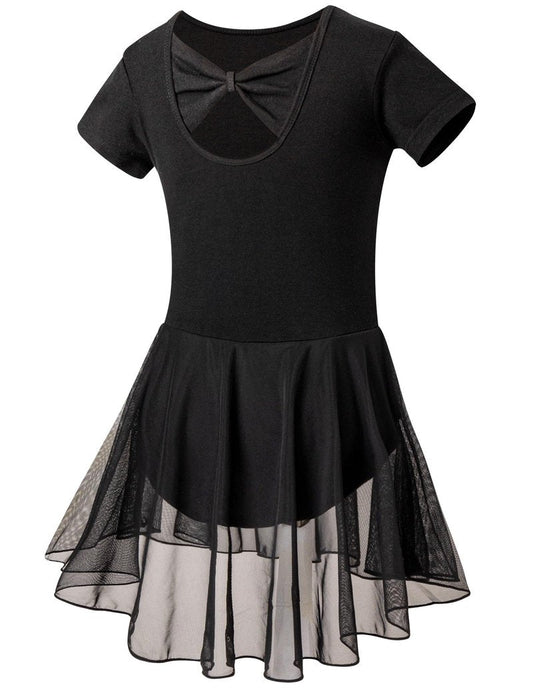 DIPUG Ballet Leotards for Girls Dance Leotards Black 2-4T