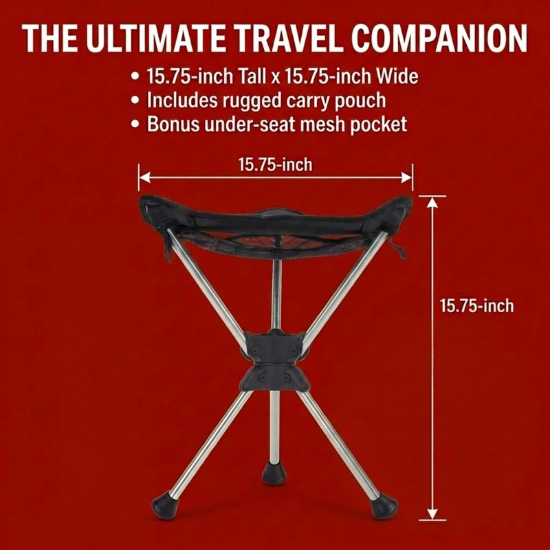 Grand Trunk Compass 360° Stool (Green)