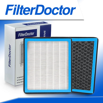 FilterDoctor CF11671 Cabin Air Filter with Activated Carbon Compatible with 2007-2012 Mazda CX-7, 2016-2023 Ram 1500 2500 3500 4500 5500 & 2019-2023 Ram 1500 Classic | HEPA Cabin Air Filter CP671