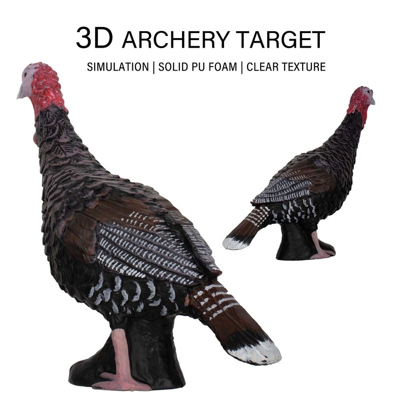 Archery Targets Turkey 3D Shooter for Outdoor Indoor Targeting Practice