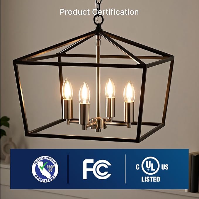 FLSNT 40W Equivalent LED Candelabra Bulbs, Dimmable LED Chandelier Bulbs, E12 Base, 450LM, 82 High CRI, 24 Pack, 2700K Soft White UL,CA65 Listed.
