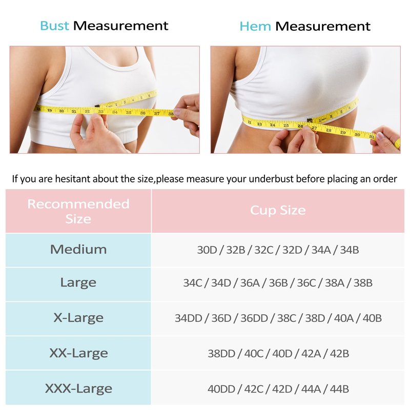 Women's Zip Front Sports Bra - Wireless, Padded, Racerback, Running, Yoga, Seamless Mastectomy Bra - Post-Surgery Zipper Closure